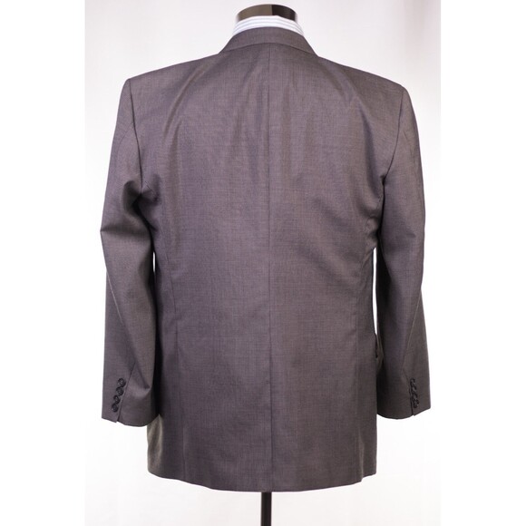 Stanley Blacker Wool Sport Coat Blazer Jacket 41R Brown Double Breasted - Picture 3 of 13